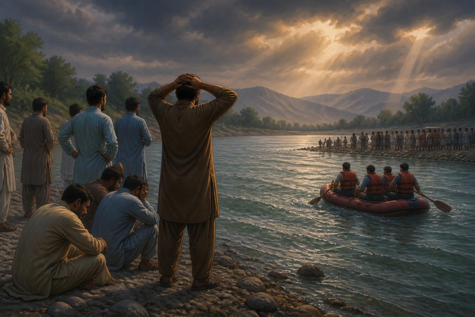 Five People, Including Father and Sons, Drown in Swabi