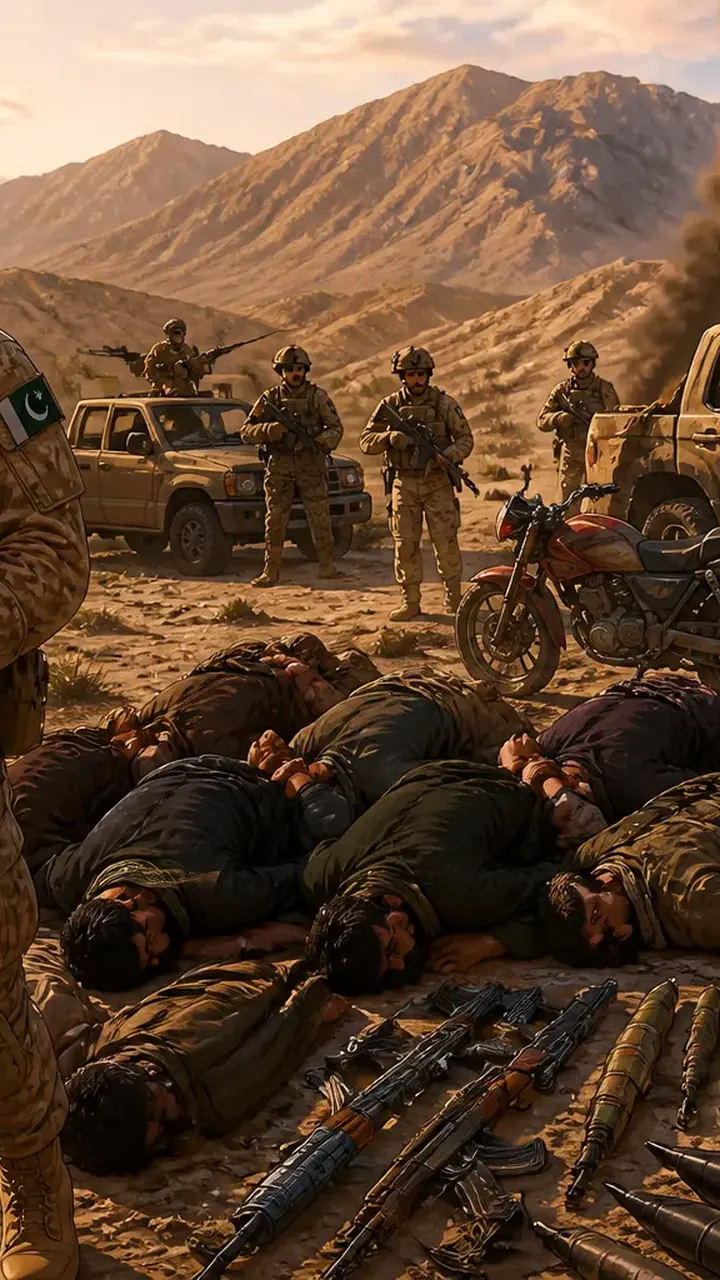 اس خبر کے لیے متحرک اداریاتی خاکہ: پنجگور: انٹیلی جنس آپریشن میں 5 دہشت گرد ہلاک