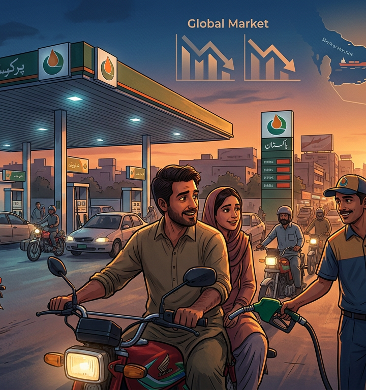 عالمی سطح پر تیل کی قیمتوں میں کمی، پاکستان میں پٹرولیم مصنوعات سستی