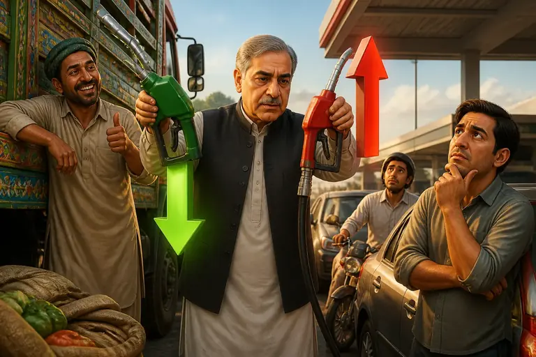 Govt revises fuel prices, cutting diesel and raising petrol