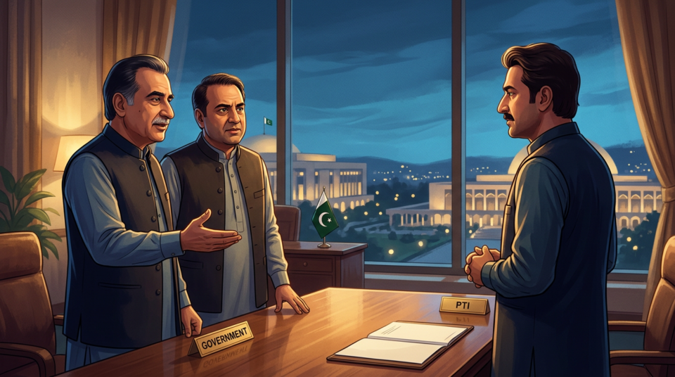 Government Renews Dialogue Offer to PTI Amid Mixed Signals
