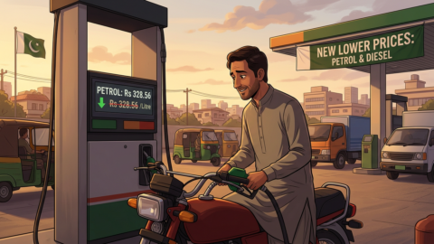 پٹرول کی قیمت میں مسلسل تیسری کمی، اطلاعات