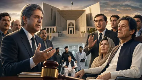 اس خبر کے لیے متحرک اداریاتی خاکہ: حکومت کا مؤقف: عمران خان کی منتقلی کا سپریم کورٹ کا حکم ‘دائرہ اختیار سے باہر’ تھا