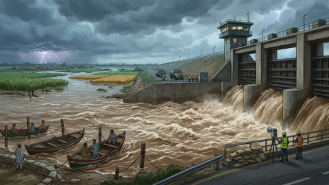 Guddu Barrage Alert Issued Amidst Monsoon Flood Concerns
