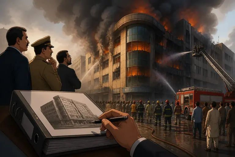 Gul Plaza Tragedy: Judicial Report Blames Negligence for Loss of Life