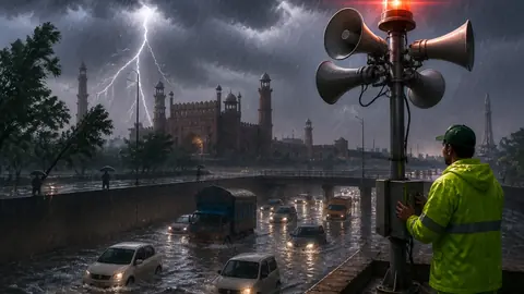 اس خبر کے لیے متحرک اداریاتی خاکہ: پاکستان بھر میں مون سون بارشیں جاری، سیلاب اور لینڈ سلائیڈنگ کے انتباہ