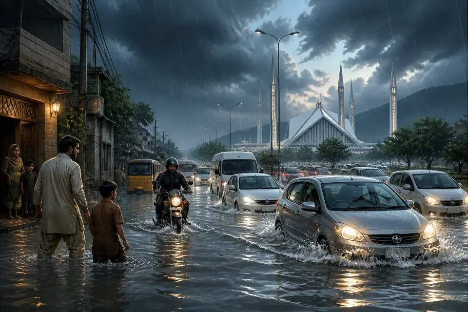 اس خبر کے لیے متحرک اداریاتی خاکہ: محکمہ موسمیات کی بالائی پاکستان میں 5 ستمبر تک مزید بارشوں کی پیشگوئی
