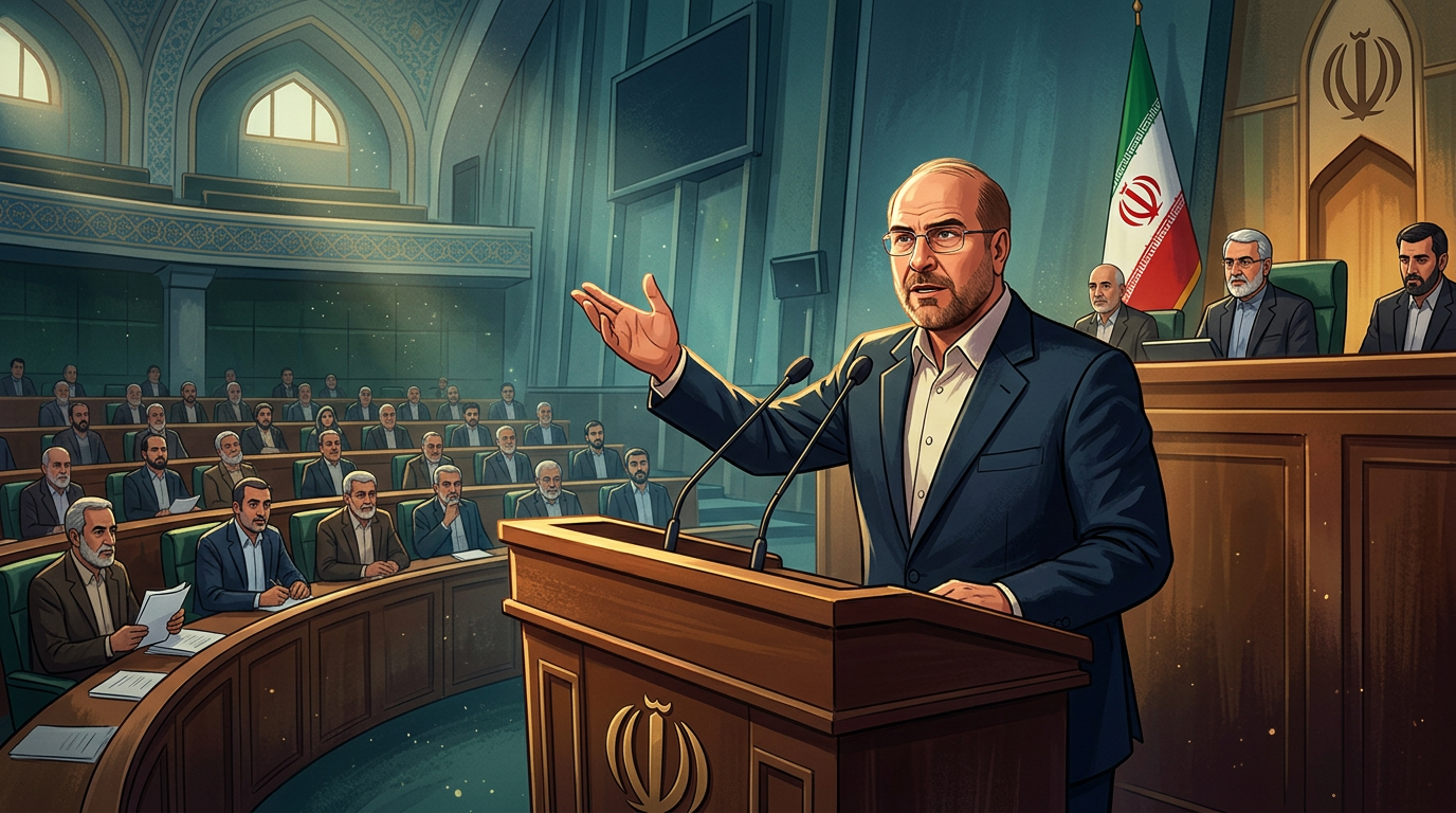 Iran Parliament Speaker Claims Victory Against US