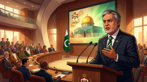 عمان میں القدس اجلاس: پاکستان نے اسرائیلی اقدامات کی شدید مذمت کی