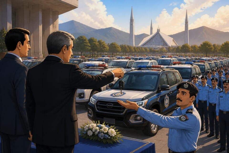 Islamabad Police Receives 30 New Vehicles After 14-Year Gap