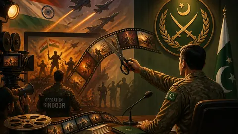 اس خبر کے لیے متحرک اداریاتی خاکہ: آئی ایس پی آر نے بھارتی فلم ‘آپریشن سندور’ کو تاریخ مسخ کرنے کی کوشش قرار دے دیا