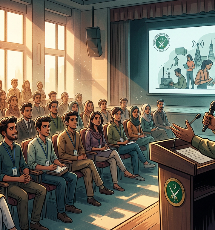 ISPR Holds Summer Internship Program for Students Across Pakistan