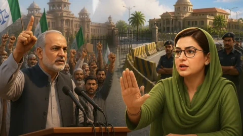 اس خبر کے لیے متحرک اداریاتی خاکہ: جماعت اسلامی کے معاشی پالیسیوں کے خلاف دھرنے دوسرے روز بھی جاری