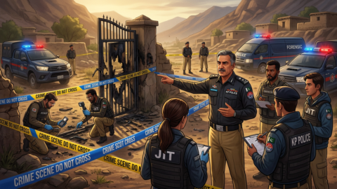 خیبر پختونخوا دھماکے کی تحقیقات کے لیے جے آئی ٹی تشکیل