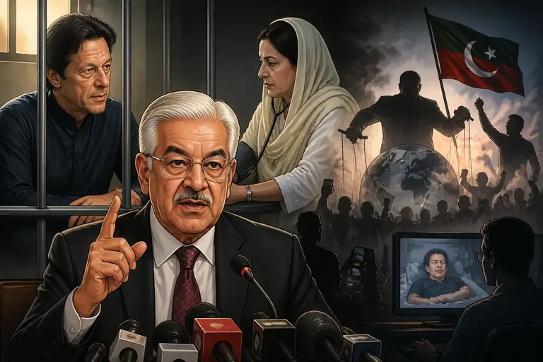 Khawaja Asif comments on Imran Khan’s meeting with Noreen Niazi