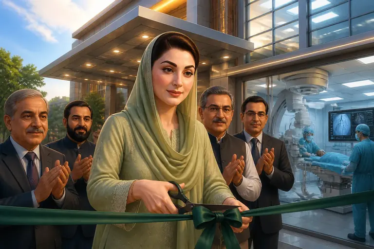 Maryam Nawaz inaugurates Lahore cardiac institute, announces free treatment