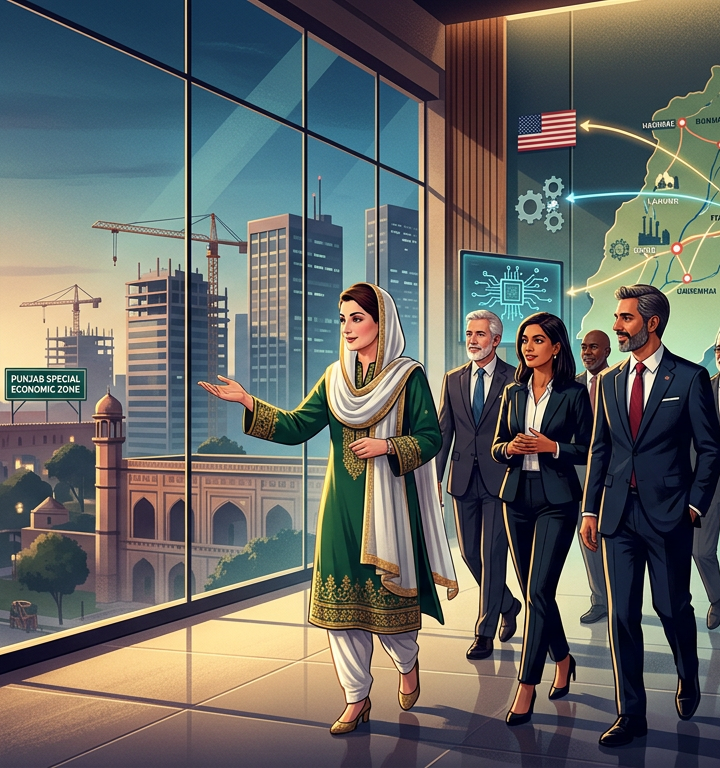 Maryam Nawaz invites US investment, highlighting Punjab’s business-friendly reforms