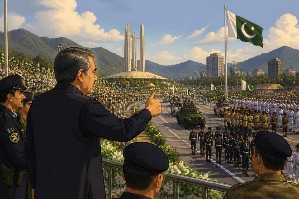 Mohsin Naqvi Praises Successful Independence Day Parade at D-Chowk