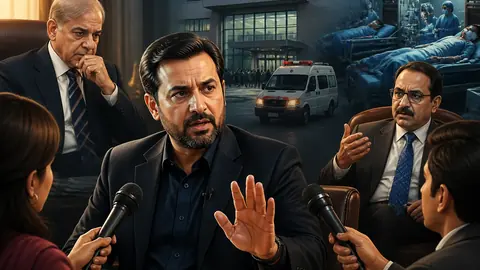 اس خبر کے لیے متحرک اداریاتی خاکہ: مصطفیٰ کمال نے پمز کے دورے سے پہلے ہی استعفیٰ بھیج دیا تھا، بیرسٹر عقیل ملک کا دعویٰ