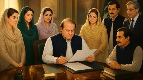 اس خبر کے لیے متحرک اداریاتی خاکہ: آزاد کشمیر اسمبلی: مسلم لیگ ن نے 8 میں سے 7 مخصوص نشستوں پر امیدوار نامزد کر دیے