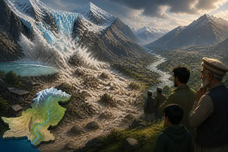 Nepal Glacier Collapse Puts Pakistan on High Alert for Floods