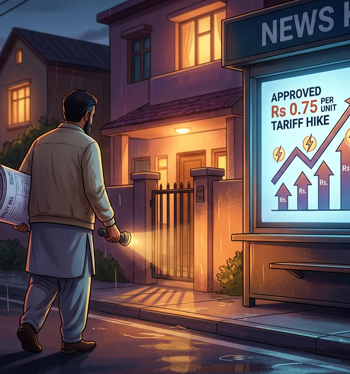 NEPRA Approves 75 Paisa Per Unit Electricity Price Hike for August Bills