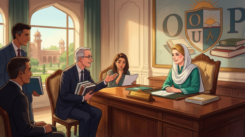 آکسفورڈ یونیورسٹی پریس کے وفد کی وزیراعلیٰ مریم نواز سے ملاقات، تعلیمی اقدامات کو سراہا