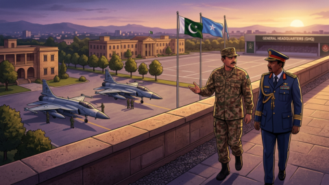 Pakistan, Somalia Chiefs Discuss Enhanced Defence Cooperation