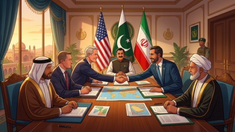 امریکہ-ایران ثالثی میں پاکستان کی سفارت کاری کو سراہا گیا