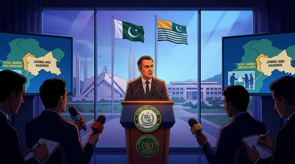 Pakistan Rejects India’s ‘Farce’ Remarks on AJK Elections