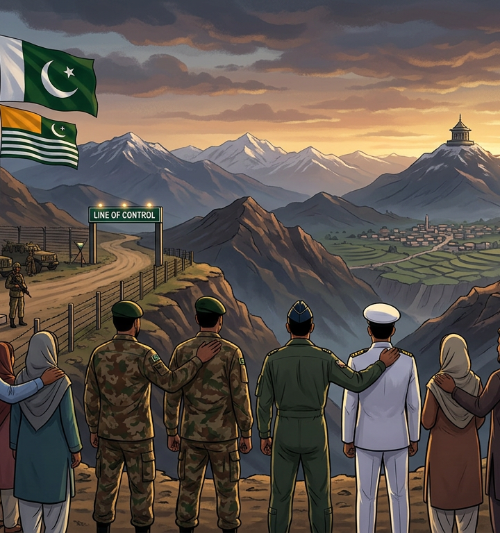 Pakistan Armed Forces Reaffirm Unwavering Solidarity with Kashmiris on Youm-i-Istehsal