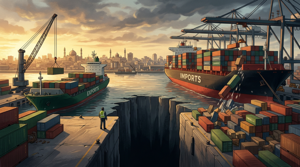 Pakistan’s Trade Deficit Widens to $3.94 Billion in July 2026