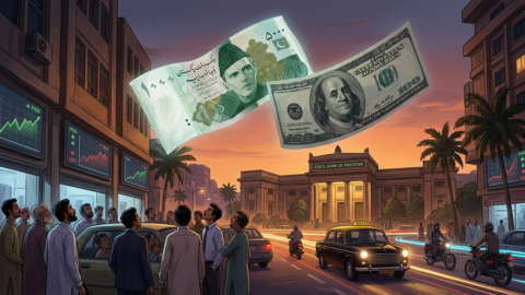 پاکستانی روپیہ امریکی ڈالر کے مقابلے میں مستحکم