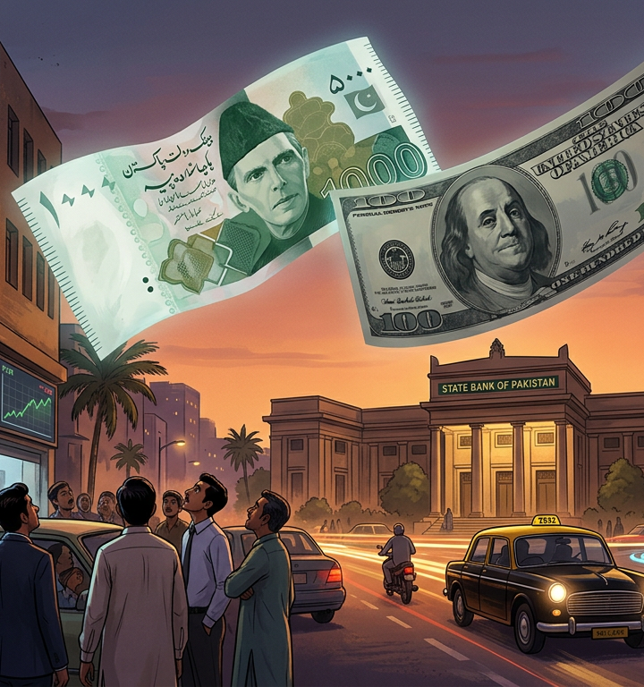 Pakistani Rupee stable against US Dollar