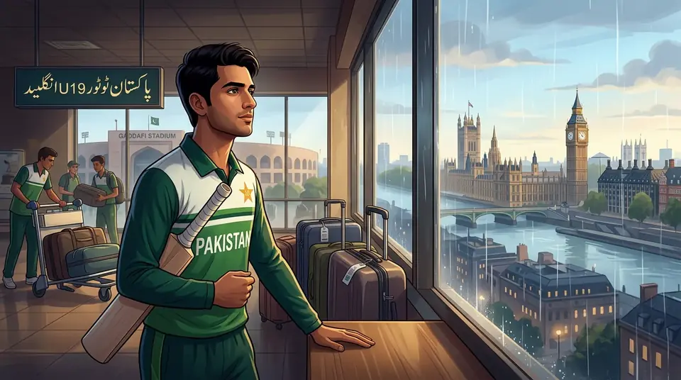 اس خبر کے لیے متحرک اداریاتی خاکہ: دورہ انگلینڈ کے لیے پاکستان انڈر 19 اسکواڈ کا اعلان
