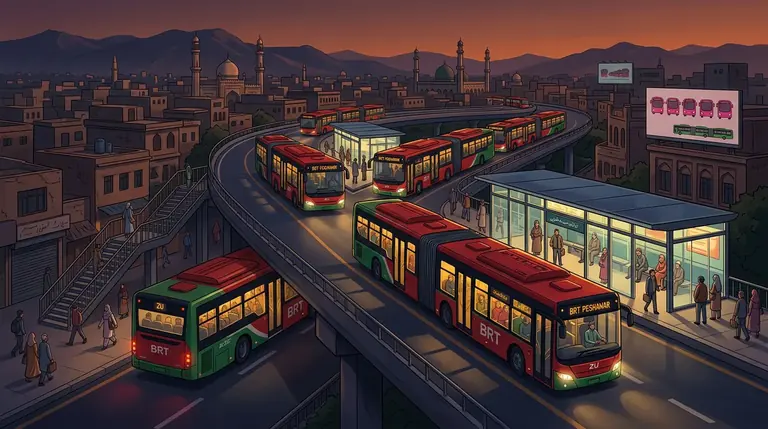 Peshawar BRT Fleet to Expand with 50 New Buses