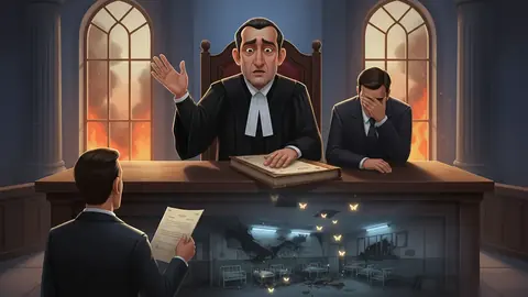 Animated editorial illustration for: Petition filed in IHC for judicial commission to probe PIMS fire