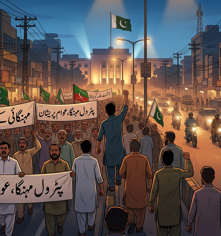 Petrol Price Hike Sparks Protests, Jamaat-e-Islami Calls for August 7 Action