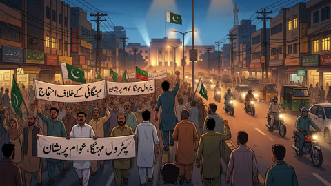 Petrol Price Hike Sparks Protests, Jamaat-e-Islami Calls for August 7 Action
