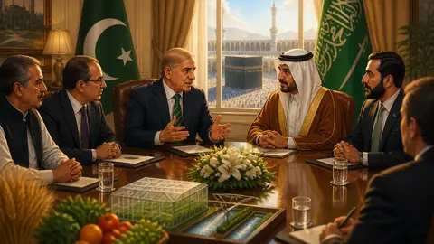 اس خبر کے لیے متحرک اداریاتی خاکہ: پاکستان اور سعودی عرب اقتصادی اور زرعی تعاون کو گہرا کریں گے