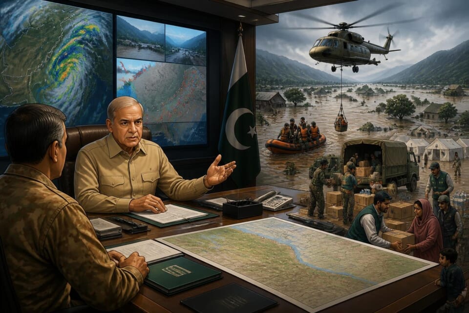 PM Shehbaz directs NDMA to ensure relief for flood-hit areas