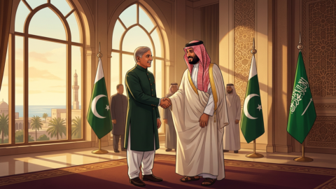 وزیراعظم شہباز شریف کا سعودی دورہ مکمل، سہ فریقی معاہدے پر دستخط