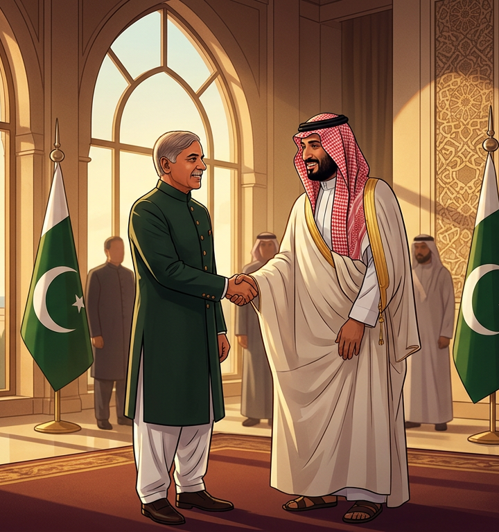 PM Shehbaz, MBS, Erdogan Offer Friday Prayers Together