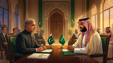 PM Sharif to Discuss Iran-US War in Saudi Arabia