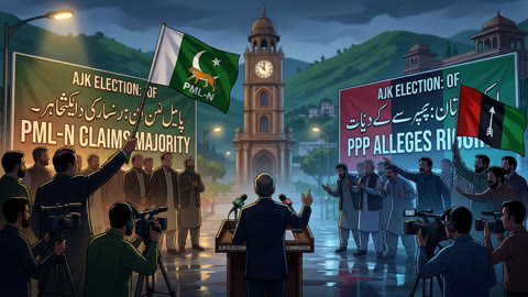 PML-N claims AJK election majority amid PPP rigging allegations