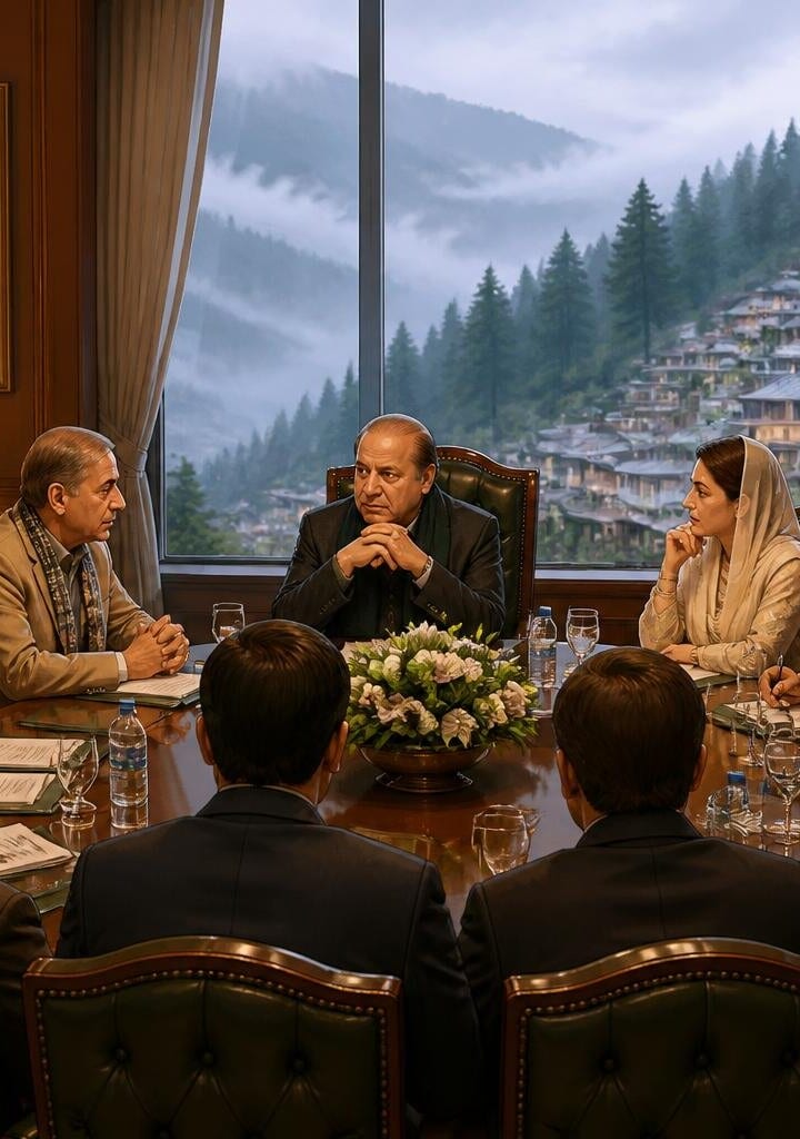 PML-N leadership meets in Murree to decide AJK government formation