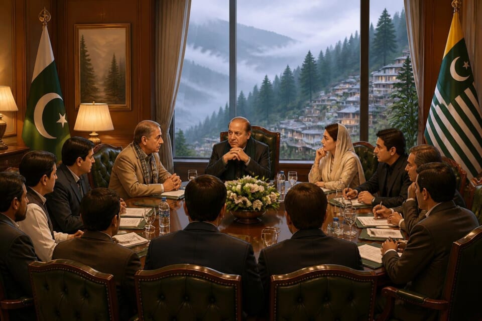PML-N leadership meets in Murree to decide AJK government formation