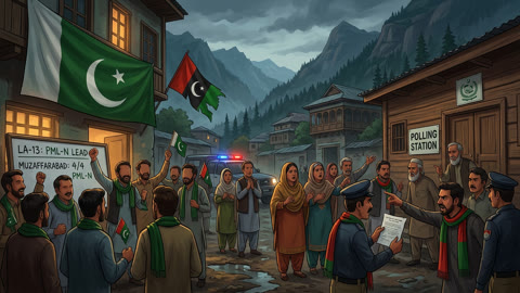 AJK Elections: Ballot Stamping Allegations Emerge Amid Counting