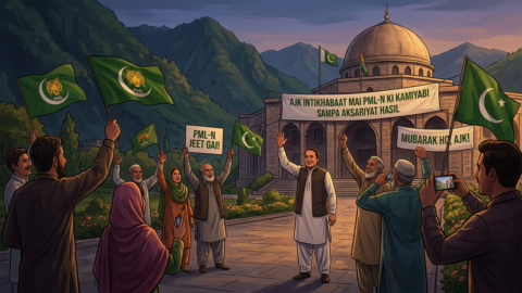 پی ایم ایل (ن) نے آزاد کشمیر حکومت سازی کی حکمت عملی کا اعلان کیا