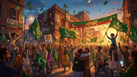 آزاد کشمیر انتخابات: پی ایم ایل-این نے دوسرے مرحلے میں اکثریت حاصل کی